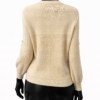 Cream Pearl Knit Sweater