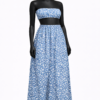 Boho Floral High-Waist Maxi Skirt