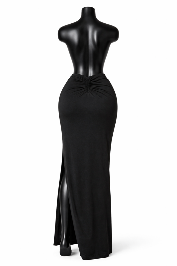 Womens high-Slit Maxi Skirt