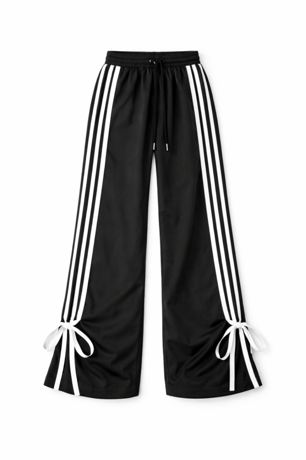 Wide Leg Stripe Pants
