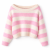 1D80068A-8A5B-428C-8F78-2F396F21B17A Striped Knit Pllover Sweater