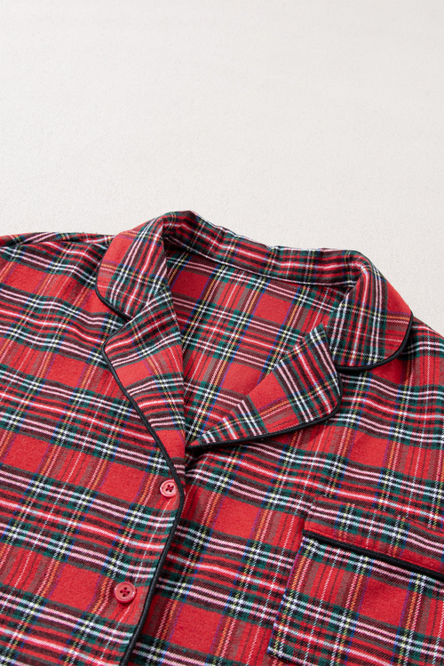 23e707c5c6043cd7.jpg Womens Plaid Pajama Set-red