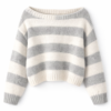 3756FC19-C556-4774-B57A-3387F0B34741 Striped Knit Pllover Sweater