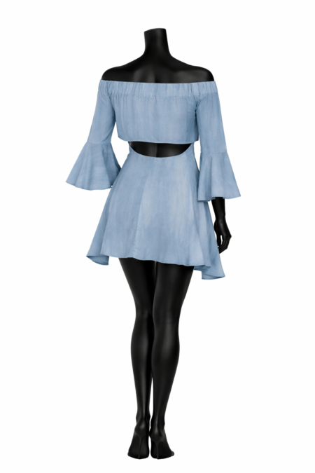 3927059C-0F07-4DFF-B623-71C7B8DA0C49 Off Shoulder Hi lo Blouse