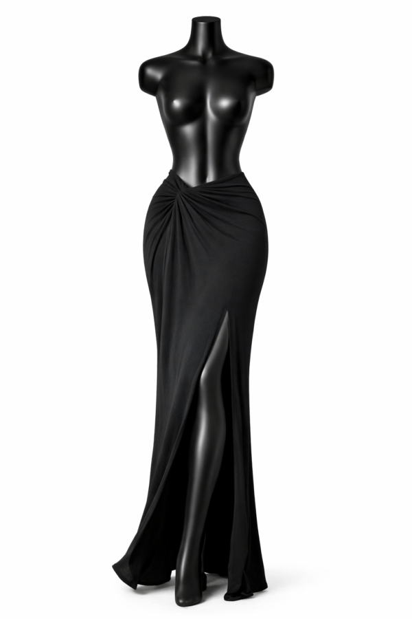 Womens high-Slit Maxi Skirt