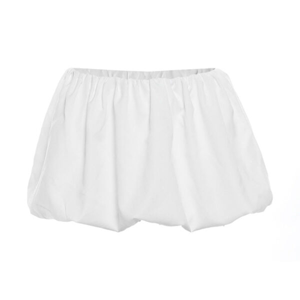 V-Neck Zip Top Mini Skirt Set