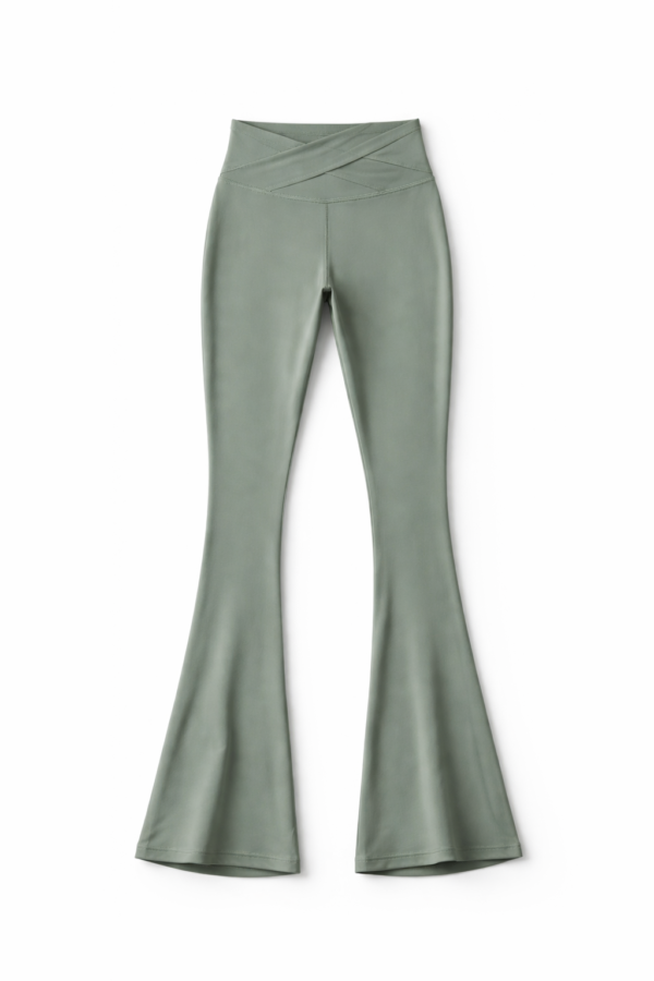 Grey Flare Sport Pants