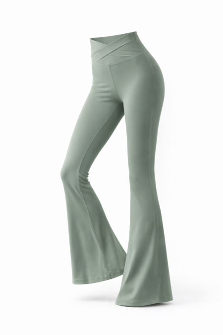 Grey Flare Sport Pants