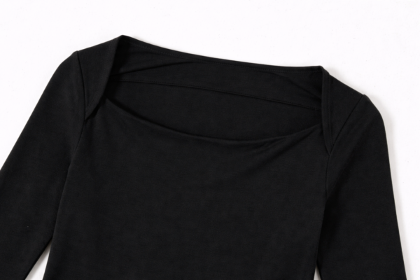 Boat Neck long Sleeve Top